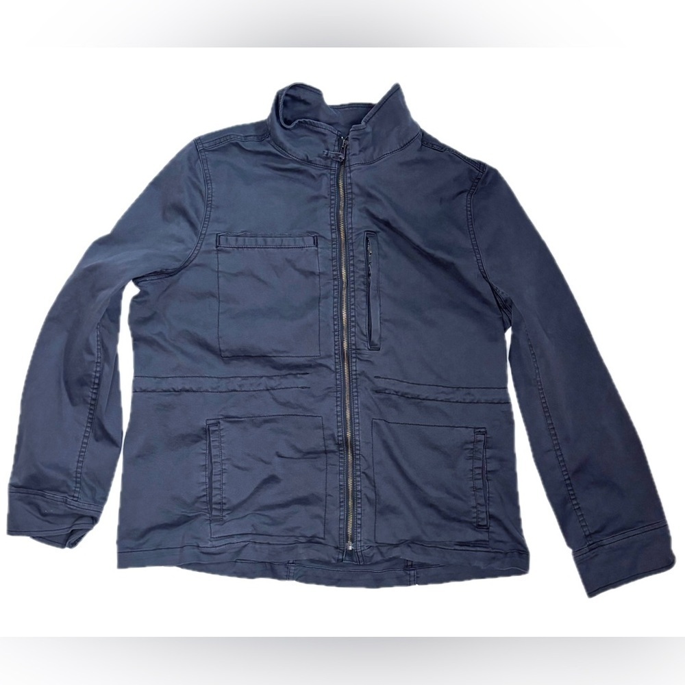 Daily Ritual Smoky Blue Jacket Size 14 Utility Skater Grunge Cottage Core